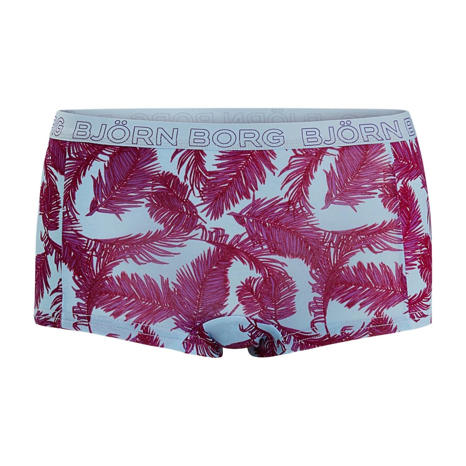 Bjorn Borg Dames Minishort 1p Palmleaf Maat 34 Female