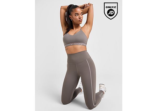 Nike Padded verstelbare sport-bh Indy Light Support - Bruin- Dames