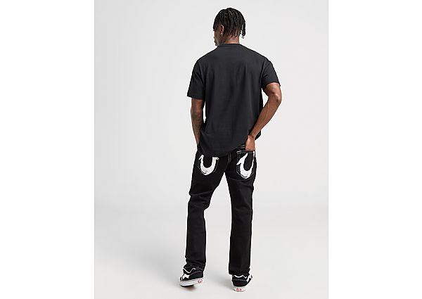 True Religion Rocco Taper Paint Jeans - Zwart- Heren