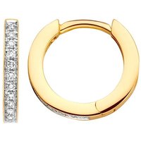 Blush Oorbellen - Diamonds 585 Gold Ohrringe in gold