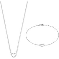 Isabel Bernard Armbanden - Cadeau d'Isabel 585 Weißgold Geschenkset in white