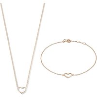 Isabel Bernard Armbanden - Cadeau d'Isabel 585 Roségold Geschenkset in quarz