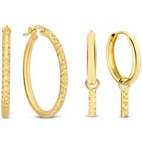 Isabel Bernard Oorbellen - Cadeau d´Isabel 585 Gold Geschenkset in gold