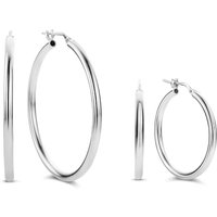 Parte Di Me Oorbellen - Sorprendimi Geschenkset in silver