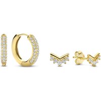 Parte Di Me Oorbellen - Sorprendimi Geschenkset in gold