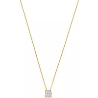 Isabel Bernard Kettingen - De la Paix Hanaé 14 karat necklace  diamond 0.14 in gold