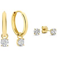 Isabel Bernard Oorbellen - Cadeau d'Isabel 14 karat earring set in gold