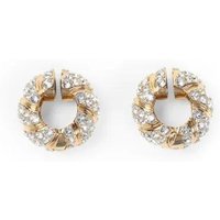Valentino Garavani Oorbellen - Circular Brass Earrings in multi