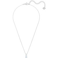 Swarovski Kettingen - Attract Trilogy Necklace Round cut Rhodium plated in silver