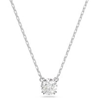 Swarovski Kettingen - Constella Necklace Round cut Rhodium plated in white