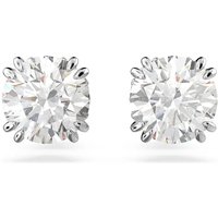 Swarovski Oorbellen - Constella Round cut Rhodium plated in silver