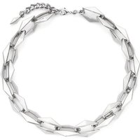 Jimmy Choo Kettingen - 'Diamond Chain' Necklace in silver