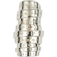MM6 Maison Margiela Ringen - Numeric' Ring in silver
