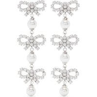 self-portrait Oorbellen - Pearl Drop Earrings in silver