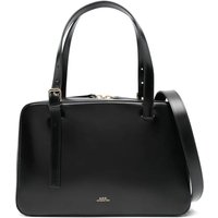 A.P.C. Hobo bags - Black Shoulder Bag With Versatile Carrying Options in zwart