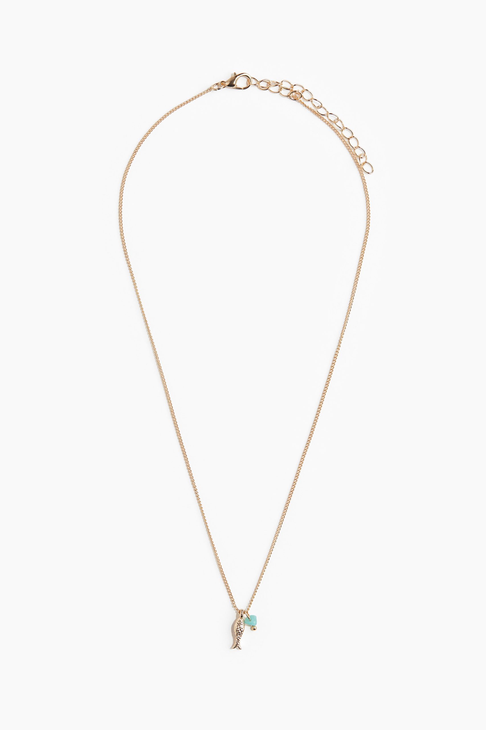 H & M - Halsketting met hangertjes - Goud