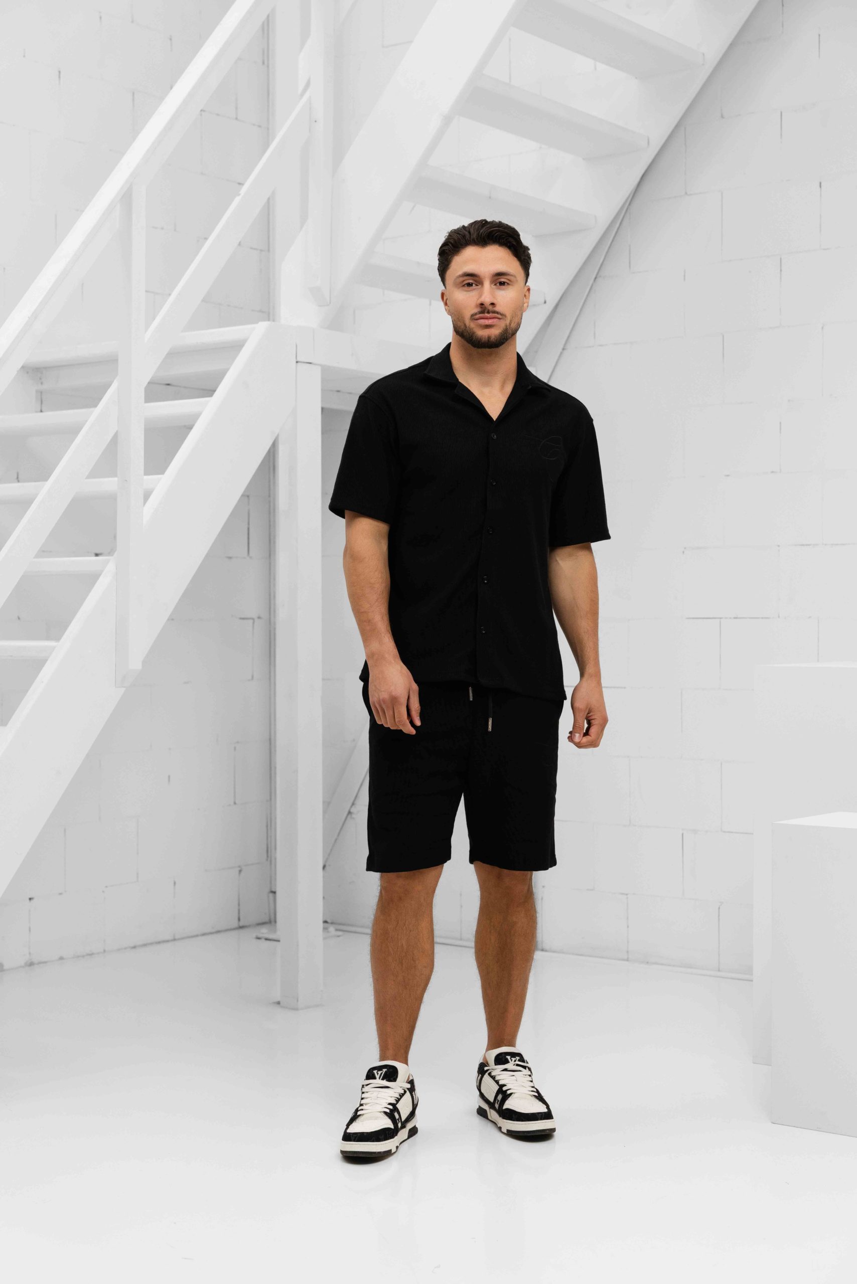 Croyez Ribbed Zomerset Heren Zwart - Maat XL - Kleur: Zwart | Soccerfanshop