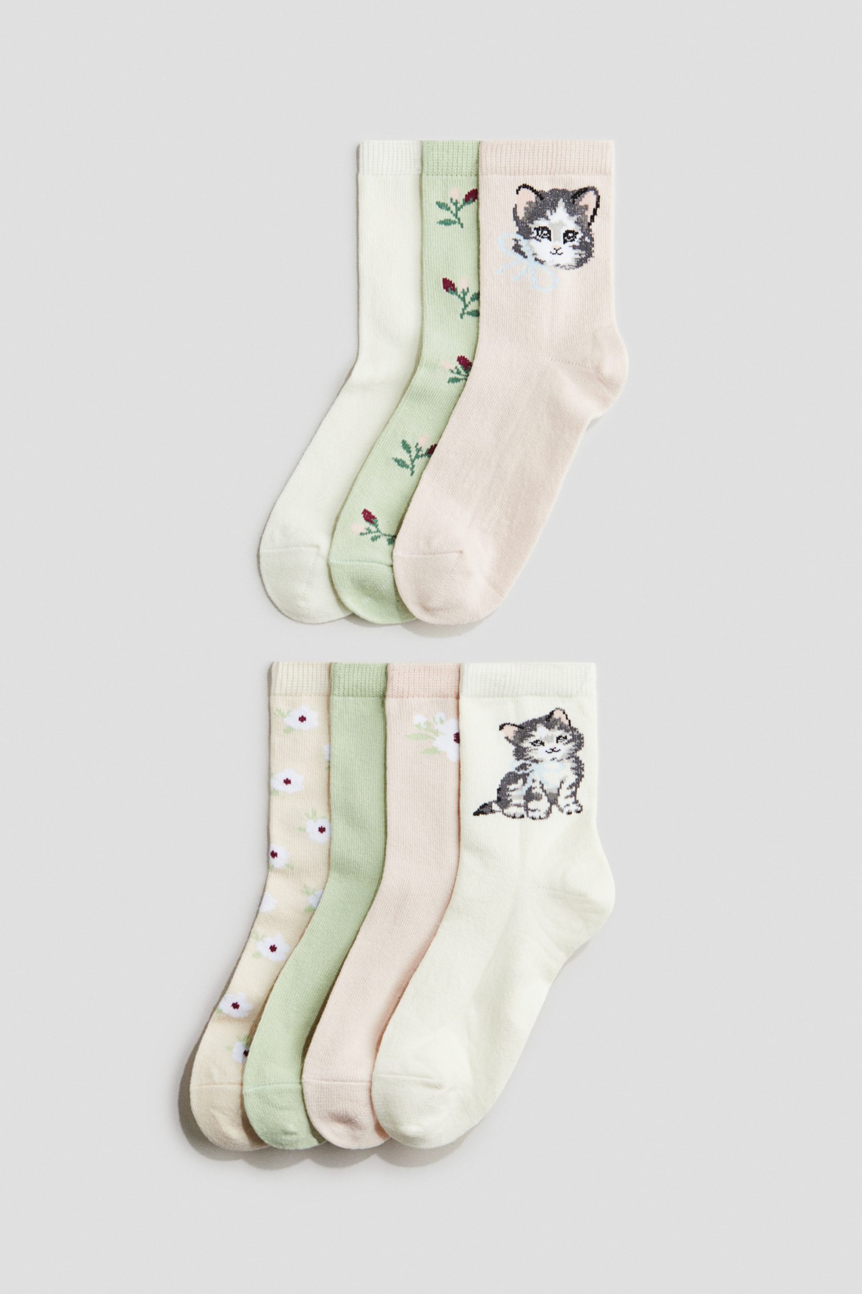 H & M - 7 paar sokken - Oranje