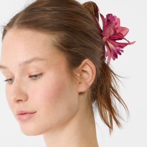 Stradivarius Haarspeld met orchideeënbloem  Roze OS