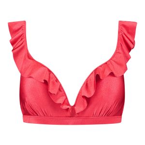 Beachlife Ruffle Padded Wired Bikinitop