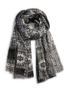 Sjaal Van Peter Hahn grijs