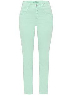 Enkellange skinny jeans model Shakira S Van Brax Feel Good groen