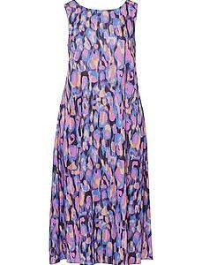 Mouwloze jurk ronde hals Van Emilia Lay multicolour