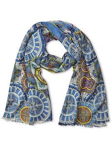 Sjaal Van Peter Hahn blauw