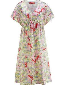 Jurk loshangende schouders Van Laura Biagiotti Roma roze