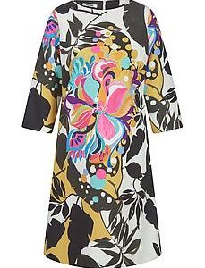 Jersey jurk een boothals Van Paganne multicolour