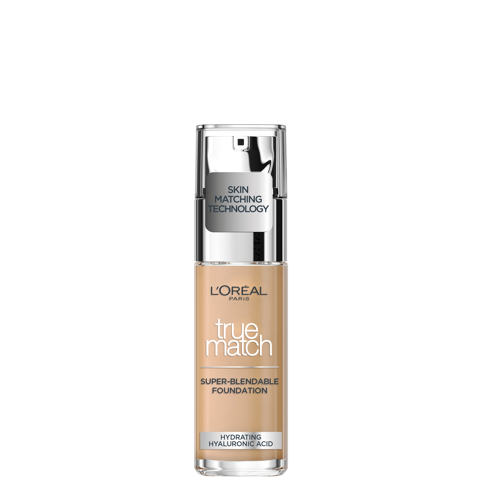 L'Oréal Paris True Match Vloeibare Foundation met SPF en Hyaluronzuur 30 ml (Verschillende Tinten) - 3C Rose Beige