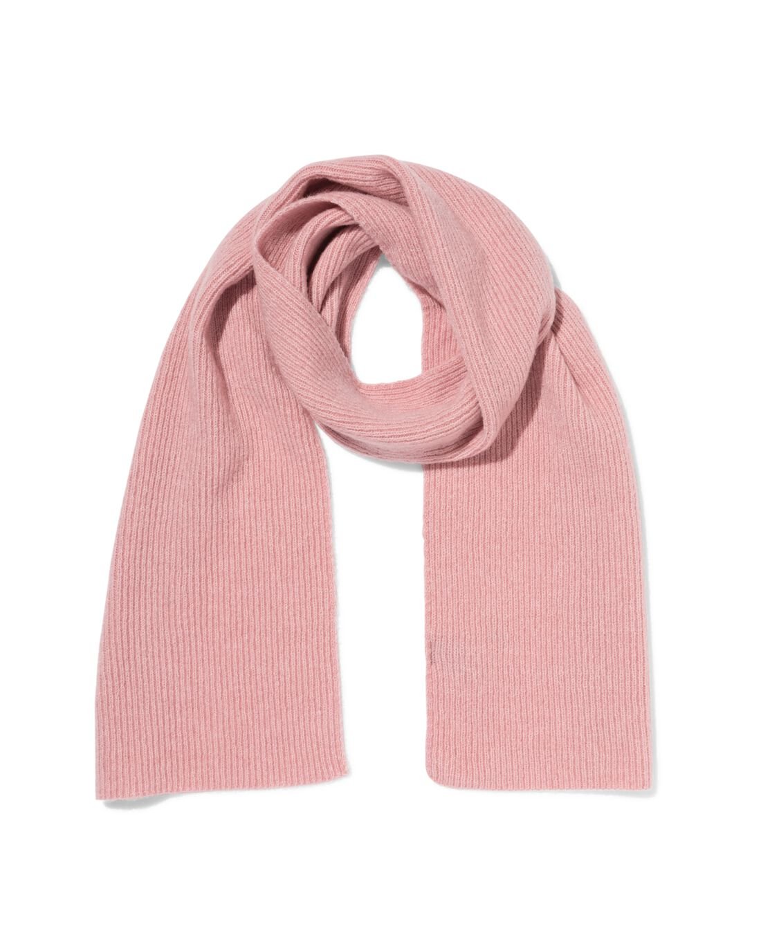 HEMA HEMA Damessjaal 28x200cm Roze