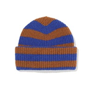 HEMA HEMA Kinder Beanie Strepen Bruin (bruin)