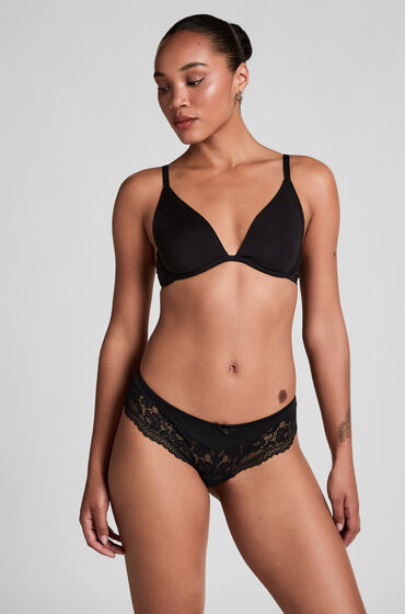 Hunkemöller Brazilian short Valencia Zwart