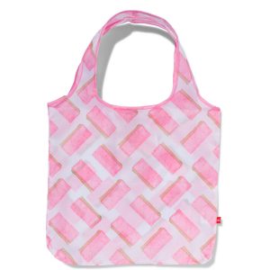 HEMA HEMA Boodschappentas – Opvouwbaar – 38.5×40 (roze)