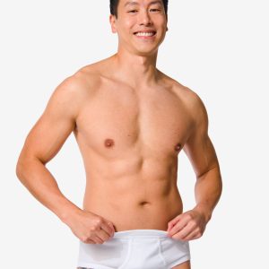 HEMA HEMA Heren Tailleslips – 2 Stuks Wit (wit)