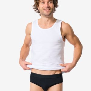 HEMA HEMA Herenslips Perfect Comfort – 2 Stuks Zwart (zwart)