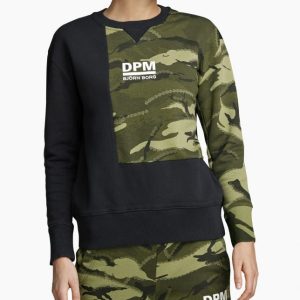 Björn Borg – Dames – Crewneck DPM Sweatshirt – Multicolour – Maat 36