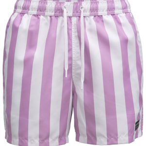 Björn Borg – Heren – Sylvester Swimshort – Multicolour/Roze/Wit – Maat M