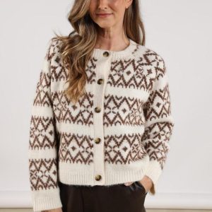 Nukus Talya Cardigan Nkf05001 Vest 17 Off White