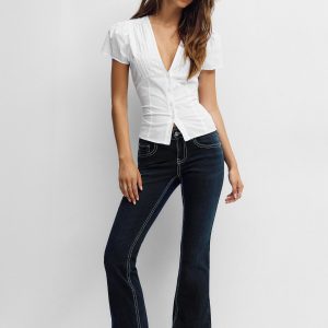 Y2k low bootcut jeans