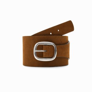 Riem van splitleer - BROWN - 85