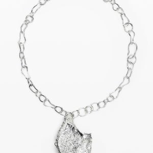 Multiposition hanger schelp zilver bad Zalio - BLACK - U