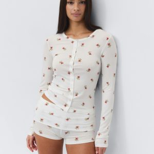 Soft loungewear cardigan