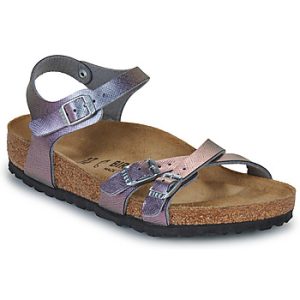 Sandalen BIRKENSTOCK Kumba Kids Saffiano Iridescent Viola”