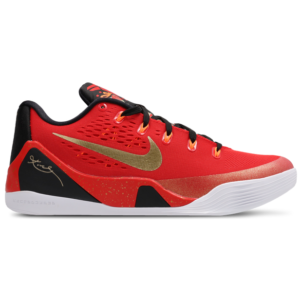 Nike Kobe Sneakers Heren - Rood - Maat 44.5 - Mesh/Synthetisch