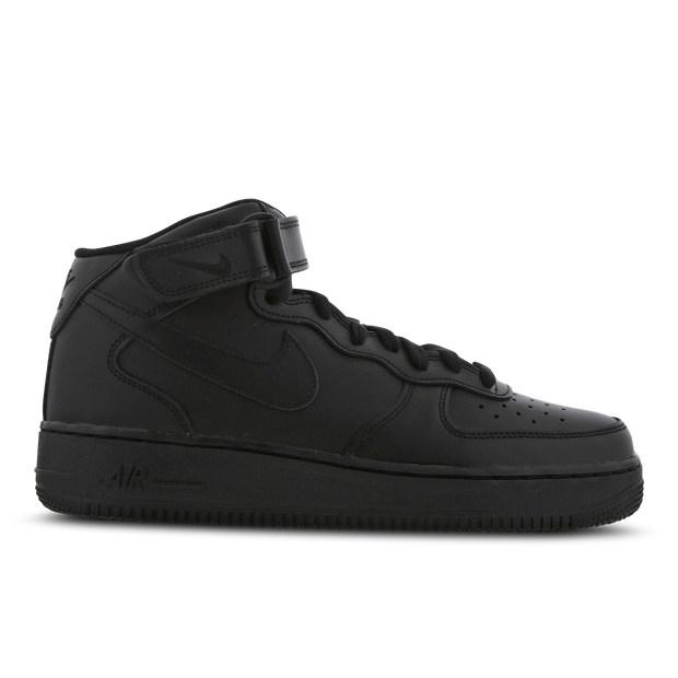 Nike Air Force Sneakers Heren - Zwart - Maat 49.5 - Leer