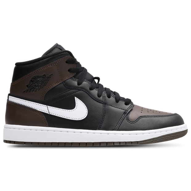 Jordan Aj1 Mid Sneakers Heren - Bruin - Maat 43 - Leer