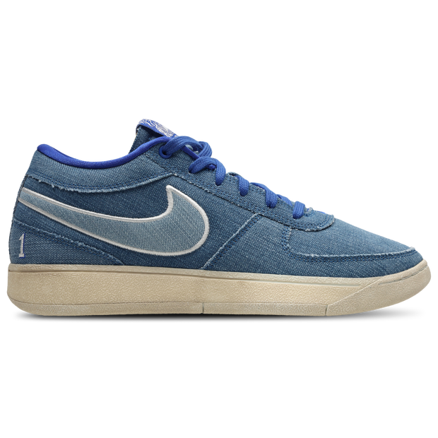 Nike Book 1 Sneakers Heren - Zwart - Maat 42 - Mesh/Synthetisch