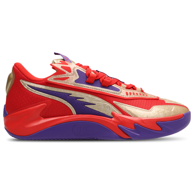 Puma Scoot Zeros Sneakers Heren - Rood - Maat 40.5 - Mesh/Synthetisch